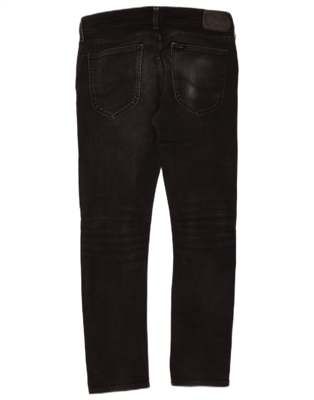 Lee Mens Luke Slim Jeans W31 L28 Algodão Preto