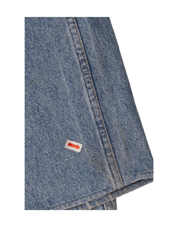 UNIFORME Calça Jeans Reta Masculina W32 L30 Azul