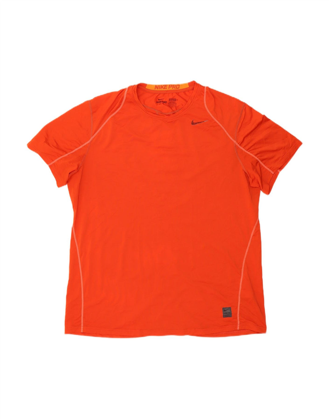 Camiseta Nike Masculina Dri Fit Top 2XL Laranja
