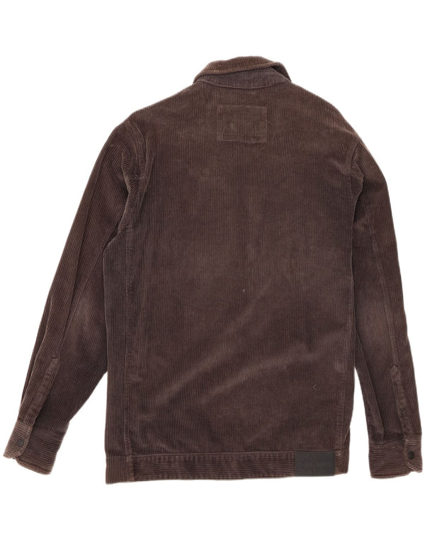 Jaqueta de veludo masculina Calvin Klein Jeans 38 marrom médio