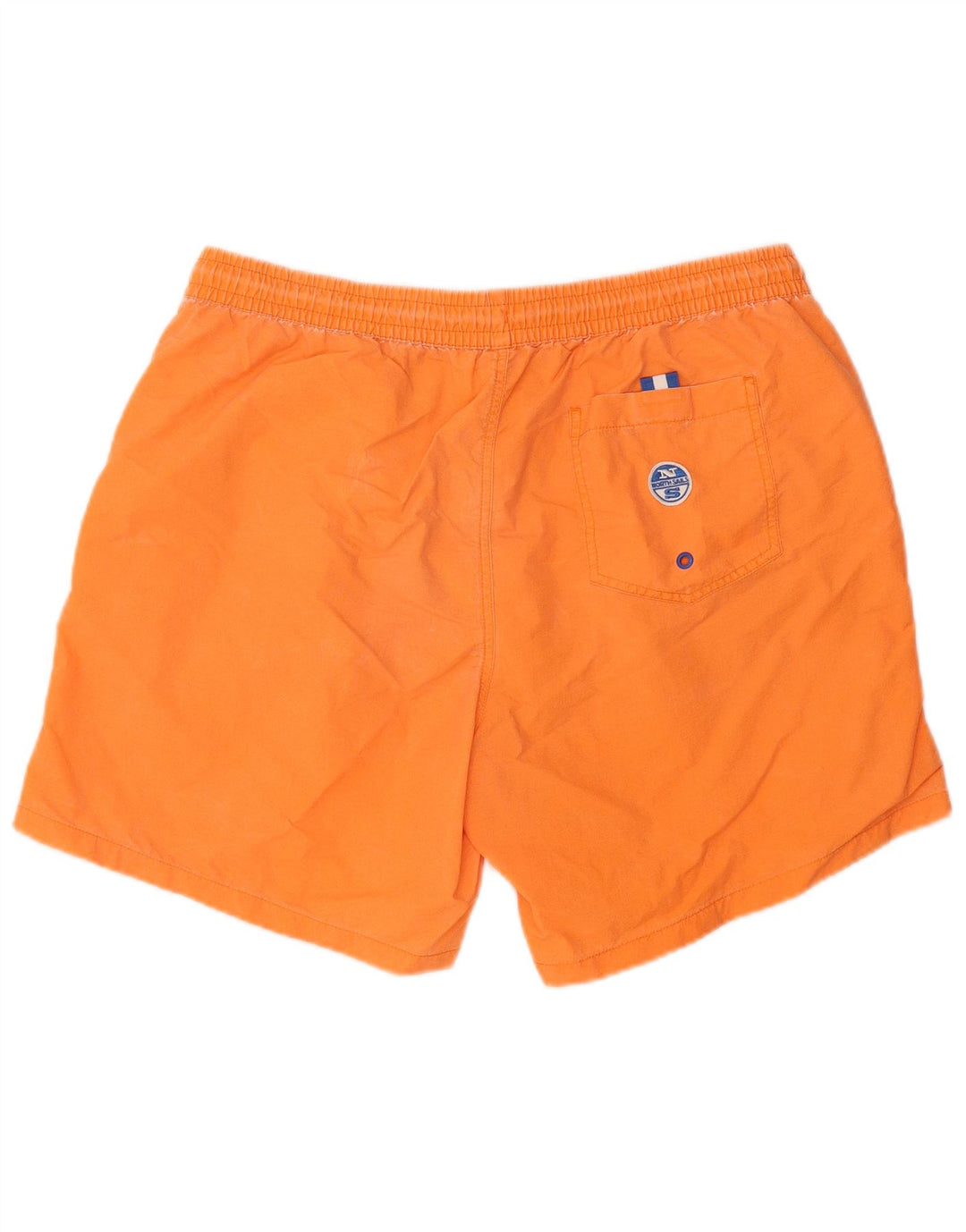 Shorts de natação masculino NORTH SAILS grande laranja poliamida