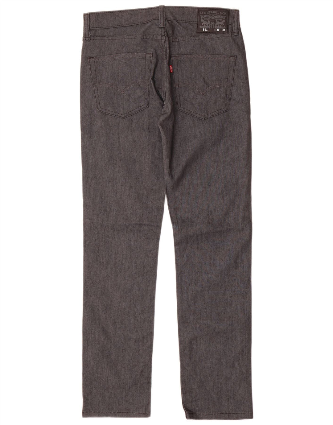 LEVI'S Masculino 511 Slim Jeans W32 L32 Azul Marinho Algodão