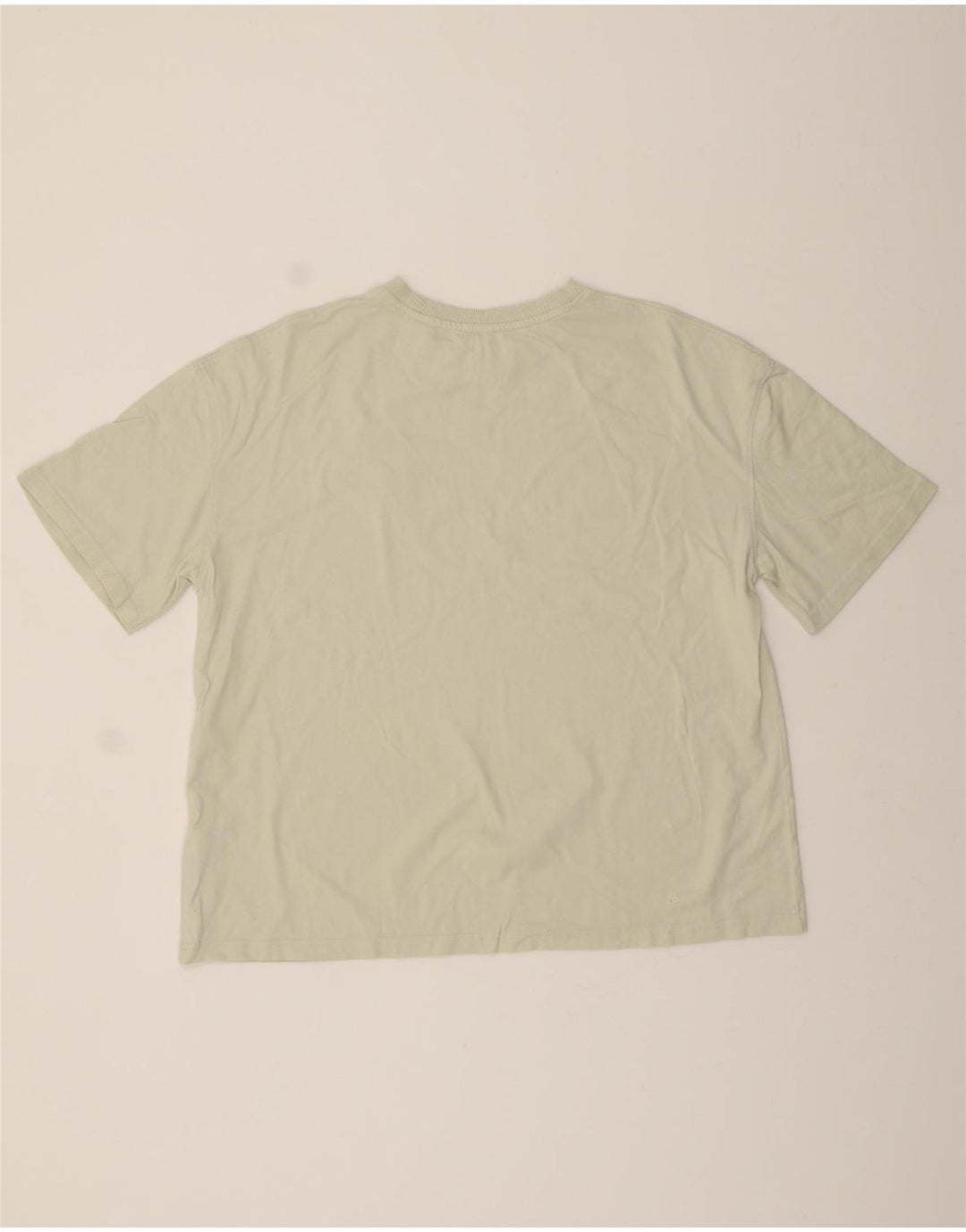 ZARA Mens T-Shirt Top Large Green Cotton Vintage Zara and Second-Hand Zara from Messina Hembry 