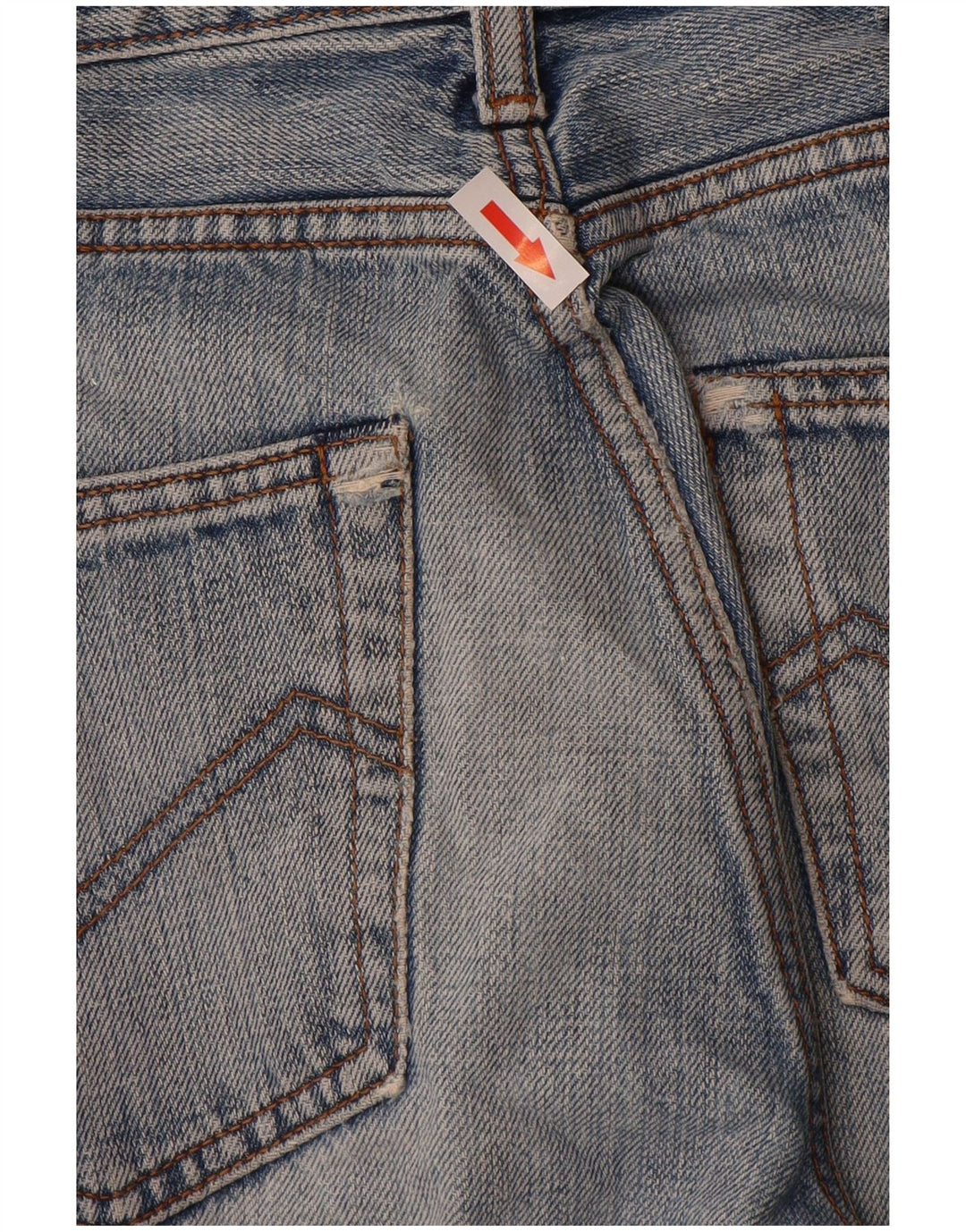 Jeans retos masculinos ENERGIE W29 L34 algodão azul