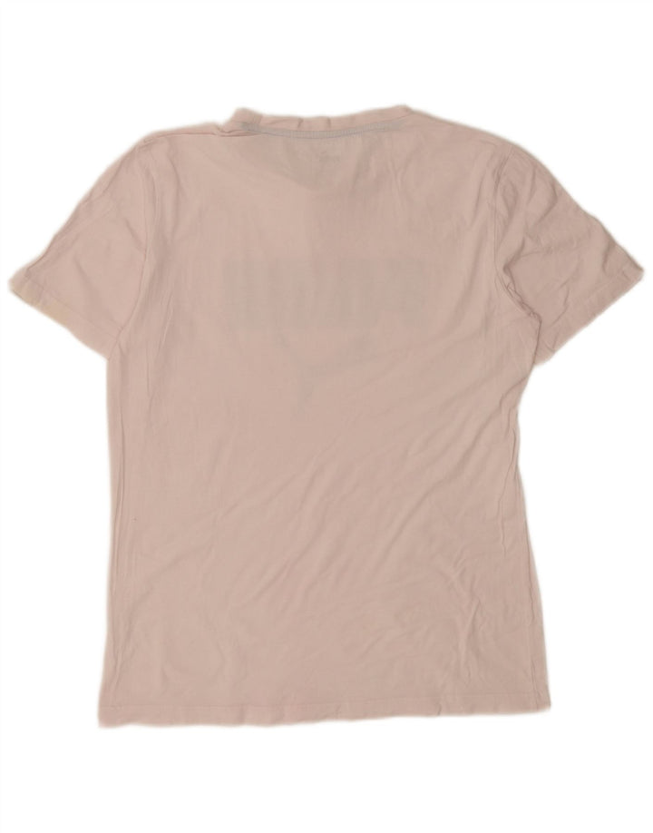 Puma Camiseta Masculina Graphic Top Médio Branco