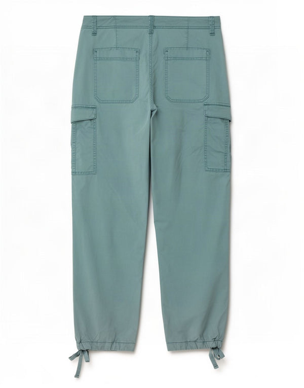 Calça jogger feminina Marks & Spencer UK 12 médio W34 L28 azul