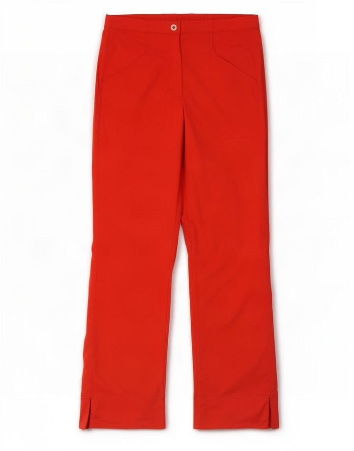 Calça de caminhada feminina Champion médio W28 L32 poliamida vermelha