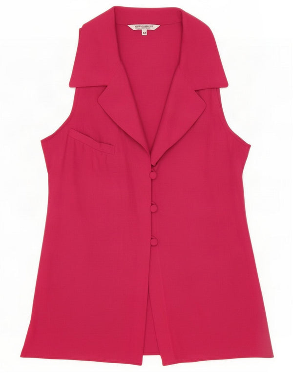 Erreuno Blusa feminina sem mangas IT 44 rosa médio