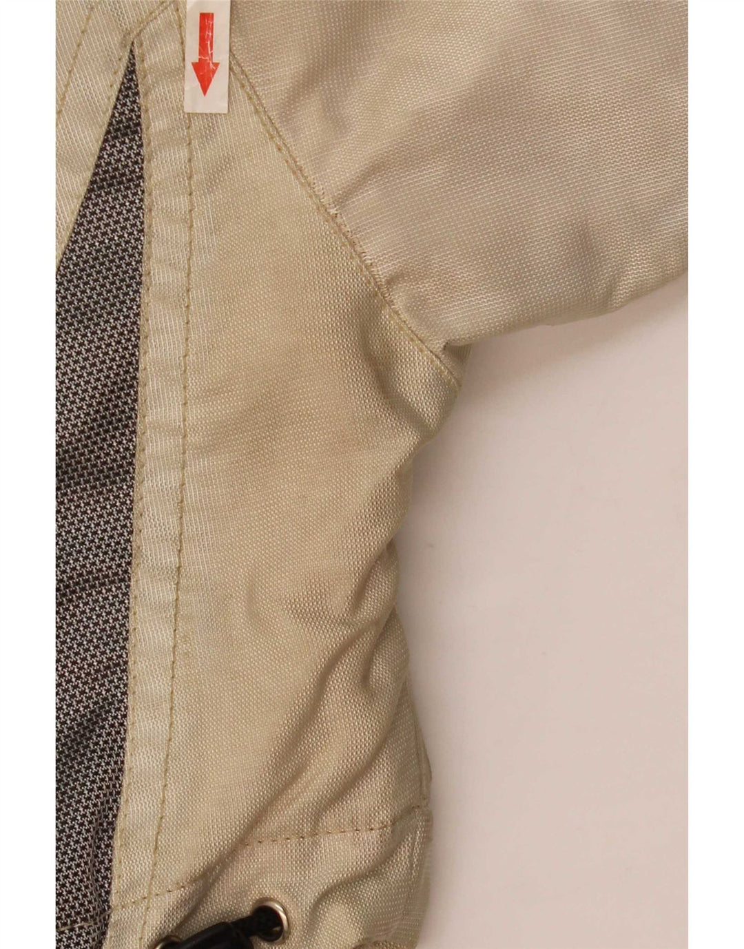 Macacão de esqui feminino com capuz Colmar IT 46 grande bloco colorido branco