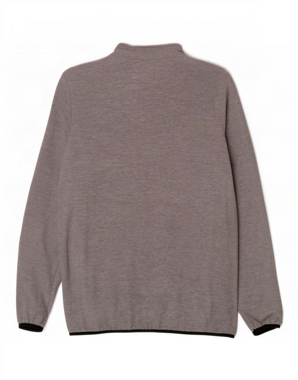 Jaqueta de lã masculina Jack & Jones 15-16 anos cinza colorblock poliéster