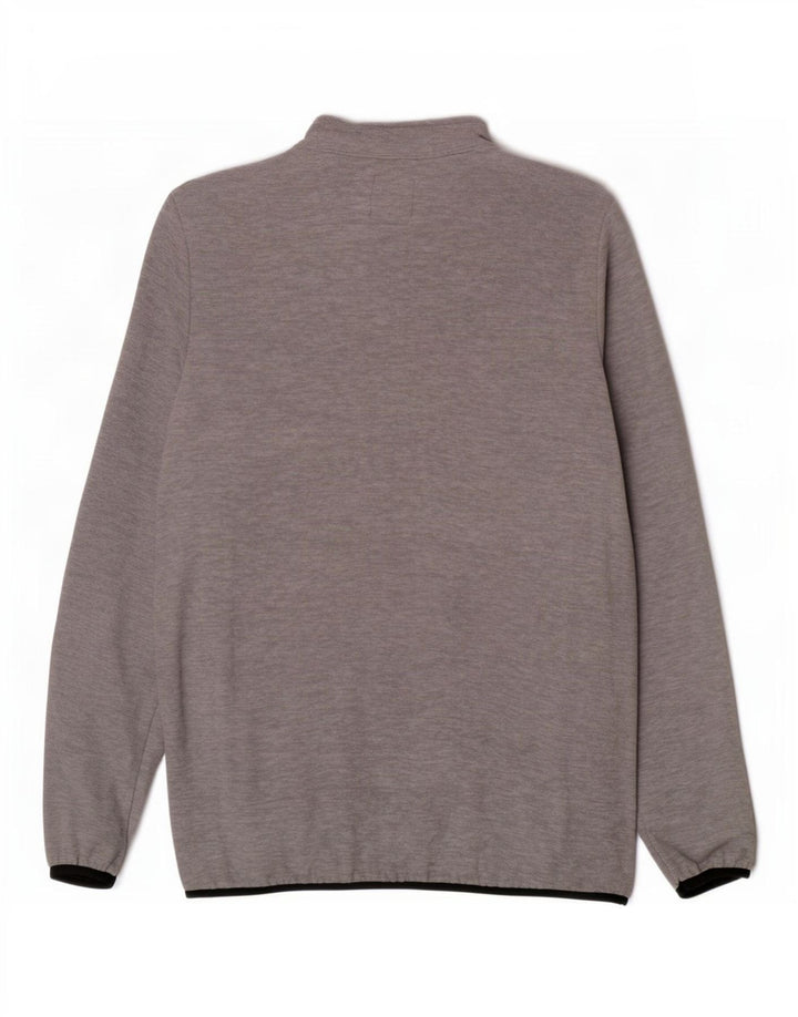 Jaqueta de lã masculina Jack & Jones 15-16 anos cinza colorblock poliéster