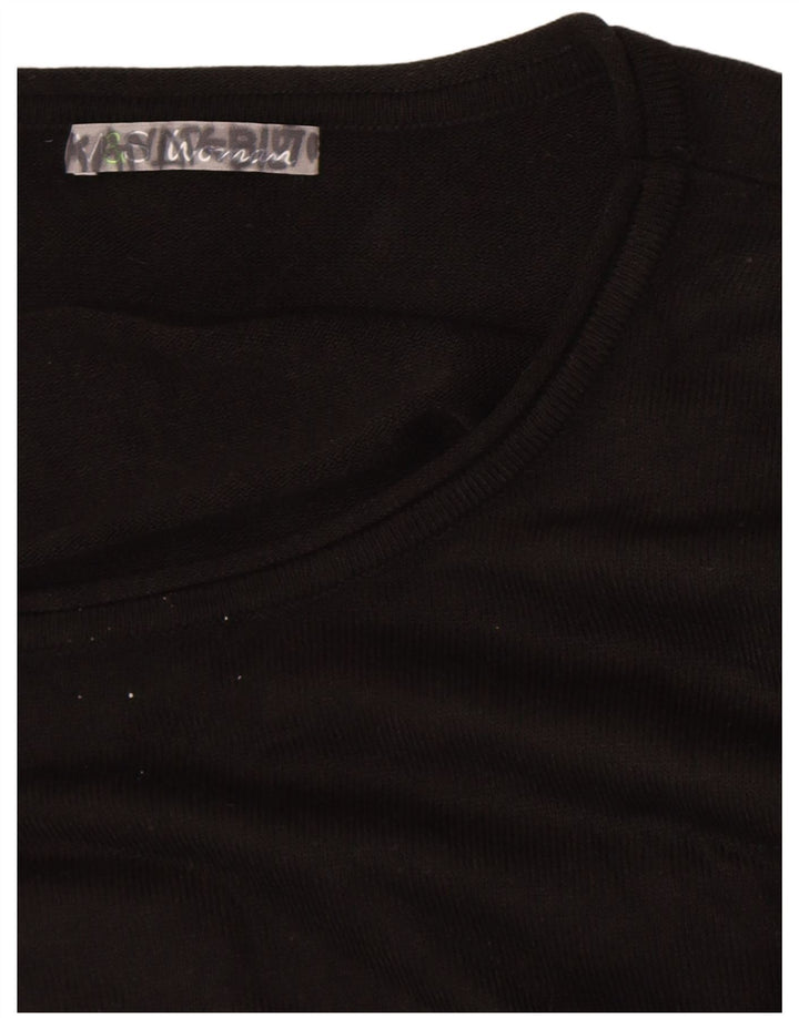 Poncho feminino Marks & Spencer tamanho único preto