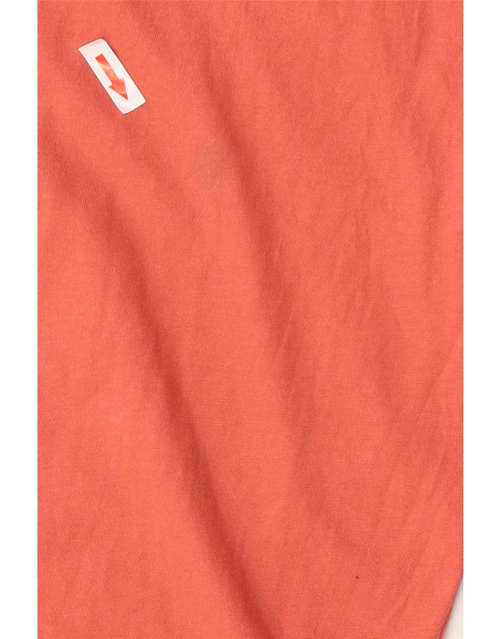 Nike Mens Camiseta Top Pequeno Laranja