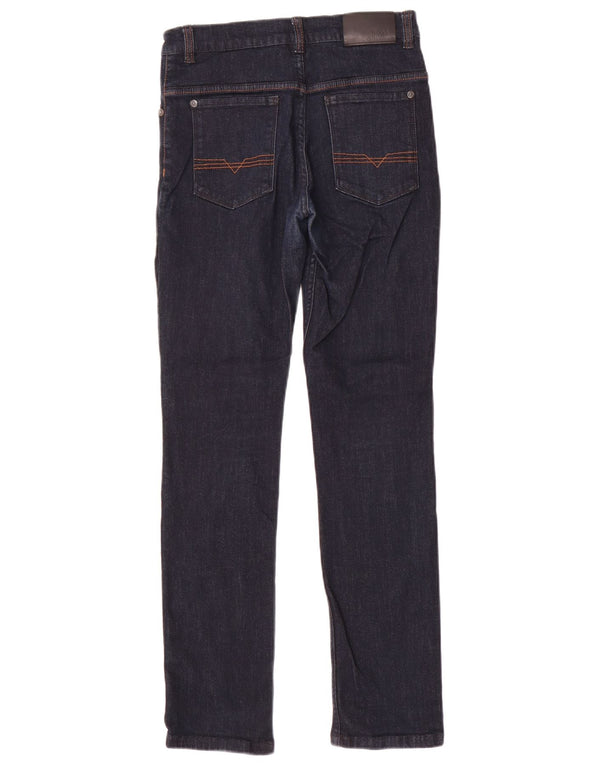 Hugo Boss Boys Slim Jeans 11-12 Anos XS W26 L29 Azul Marinho Algodão
