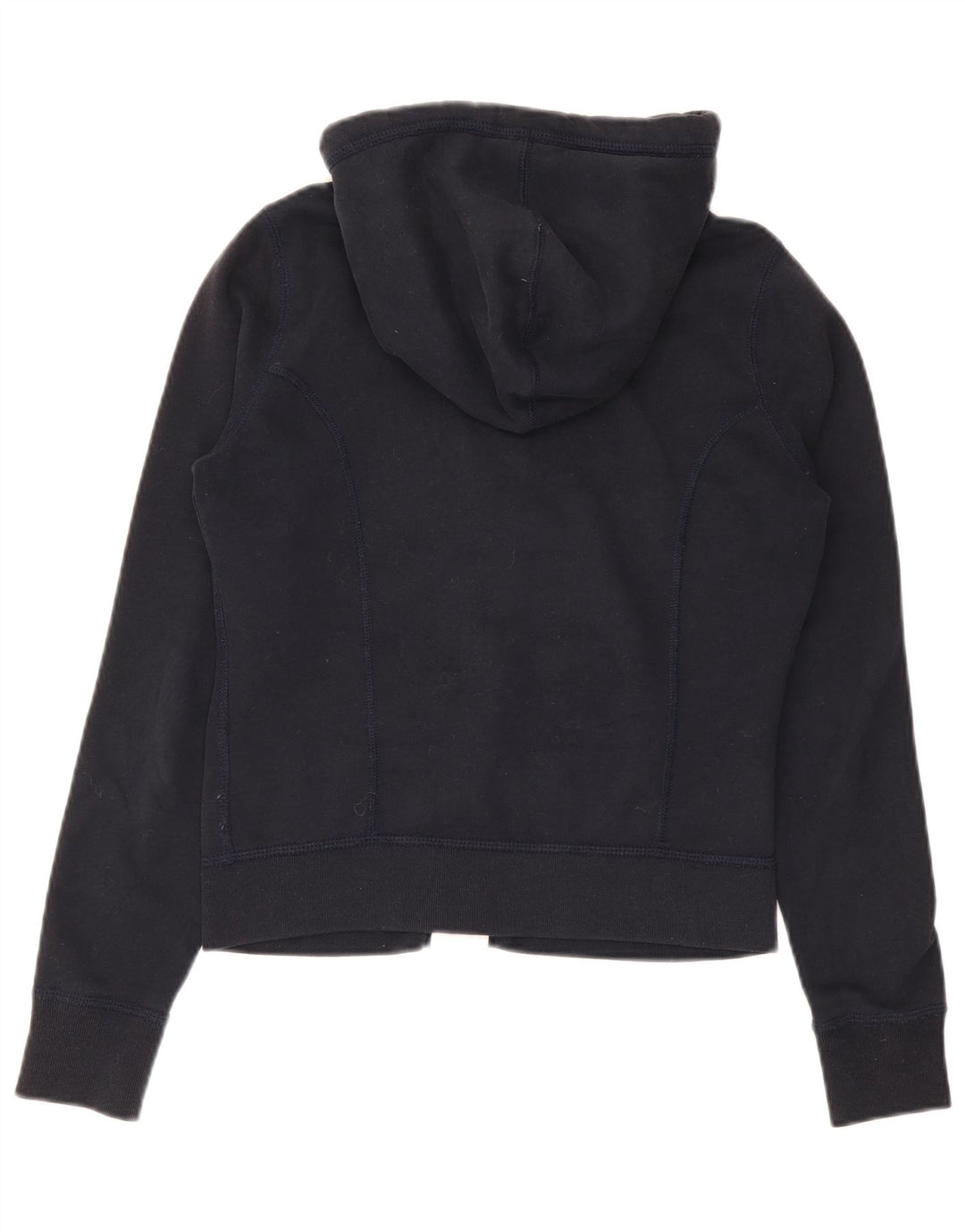 Jaqueta de treino feminina Abercrombie & Fitch UK 14 azul marinho médio