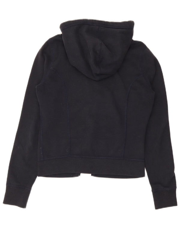 Jaqueta de treino feminina Abercrombie & Fitch UK 14 azul marinho médio