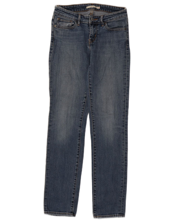 Calça jeans feminina Levi's 712 Slim W26 L30 azul algodão