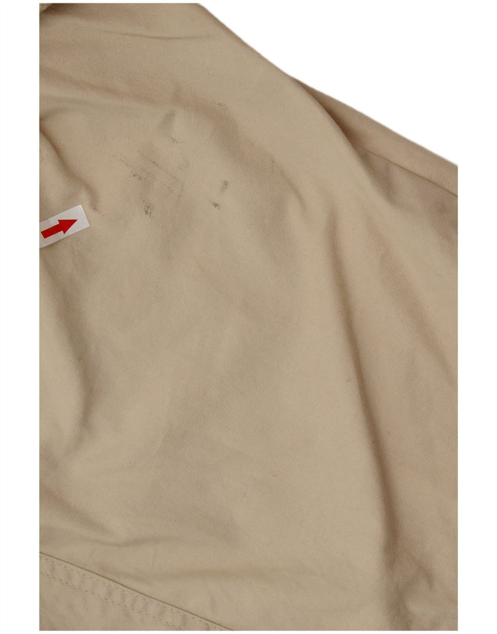 Shorts cargo masculino VINTAGE IT 50 grande W34 algodão bege