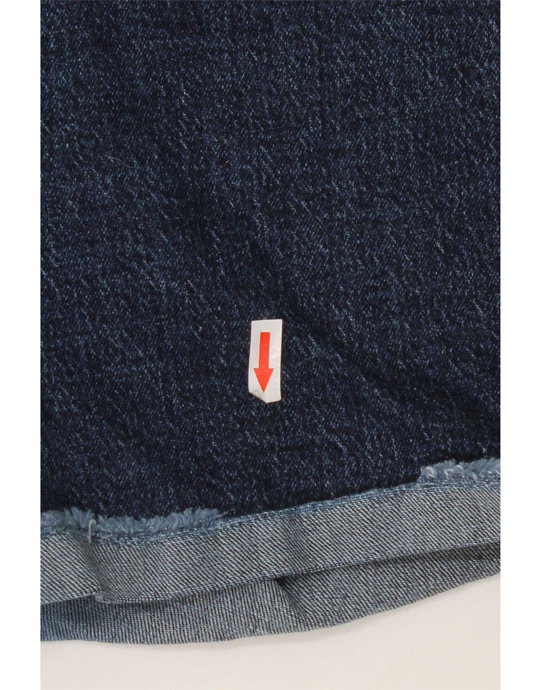 Shorts jeans feminino 501 da Levi's W30 algodão azul marinho médio