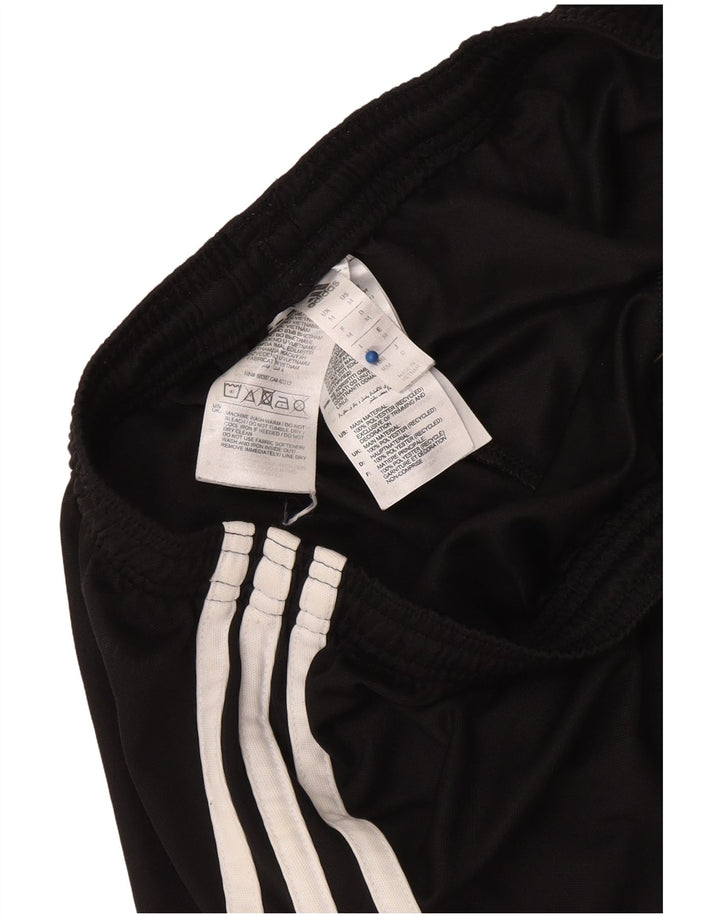 Shorts esportivos masculinos Adidas médio preto poliéster