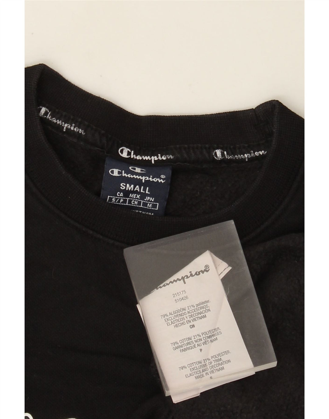 Champion moletom gráfico masculino jumper pequeno algodão preto