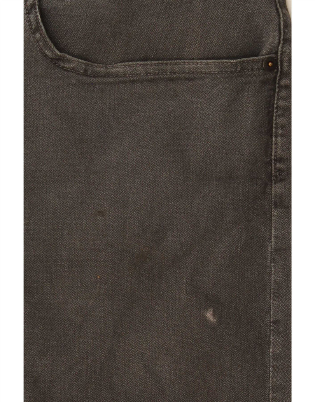 Jeans retos masculinos Gap W38 L30 algodão cinza