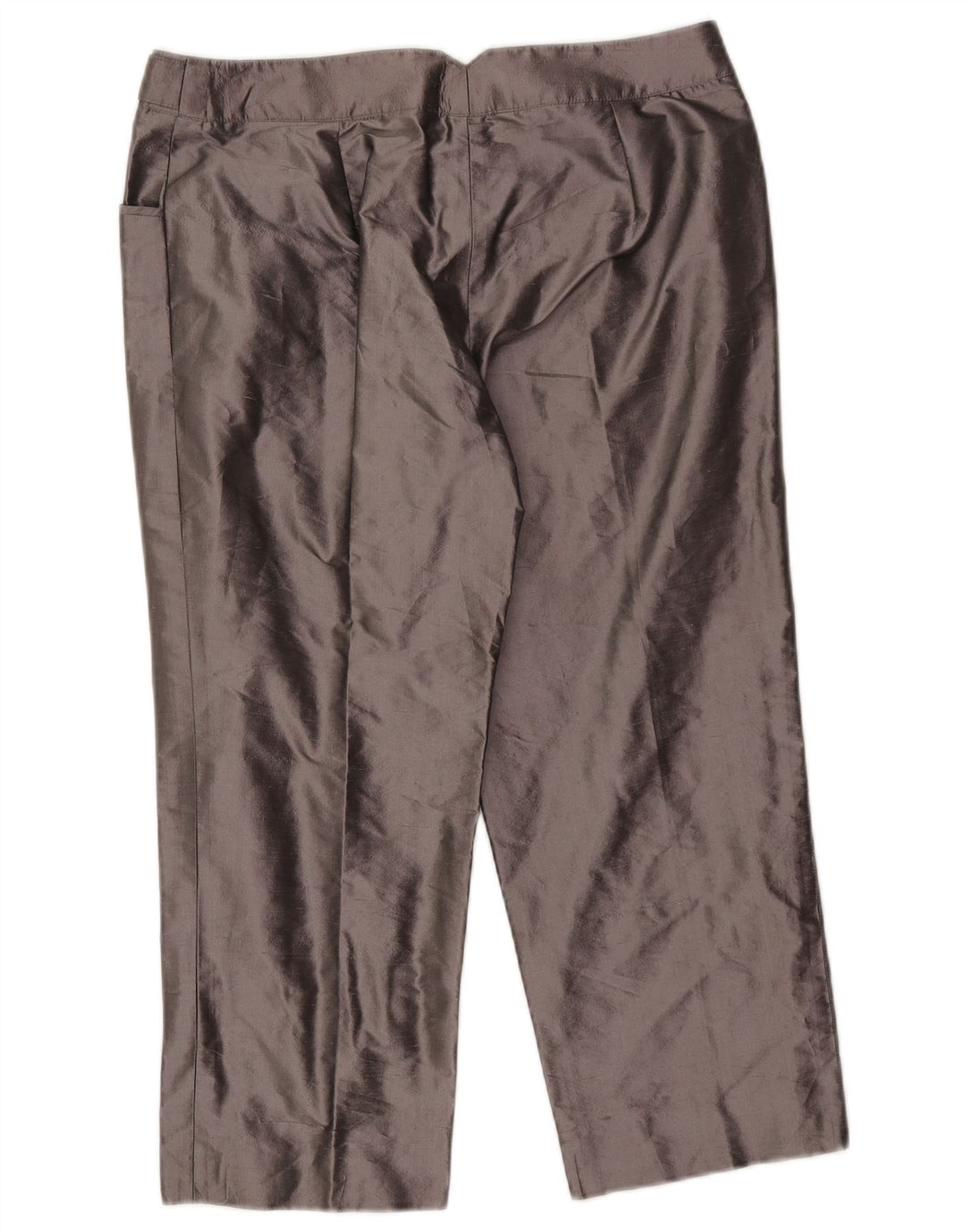 Calça Capri Feminina Armani Reta W31 L22 Cinza
