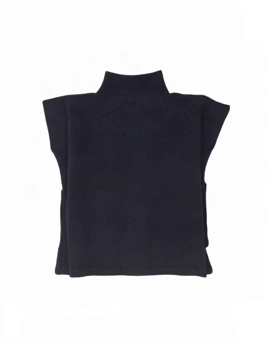 Suéter poncho feminino Marks & Spencer tamanho único azul marinho poliéster