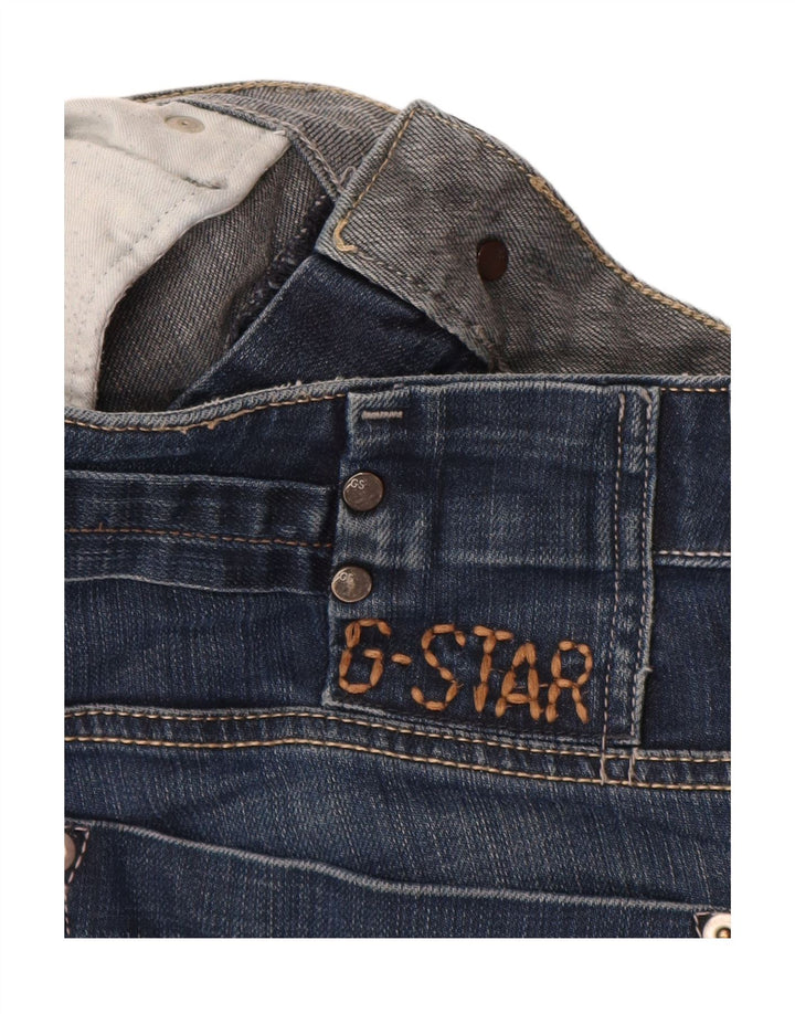 Jeans retos femininos G-STAR W32 L30 azul marinho
