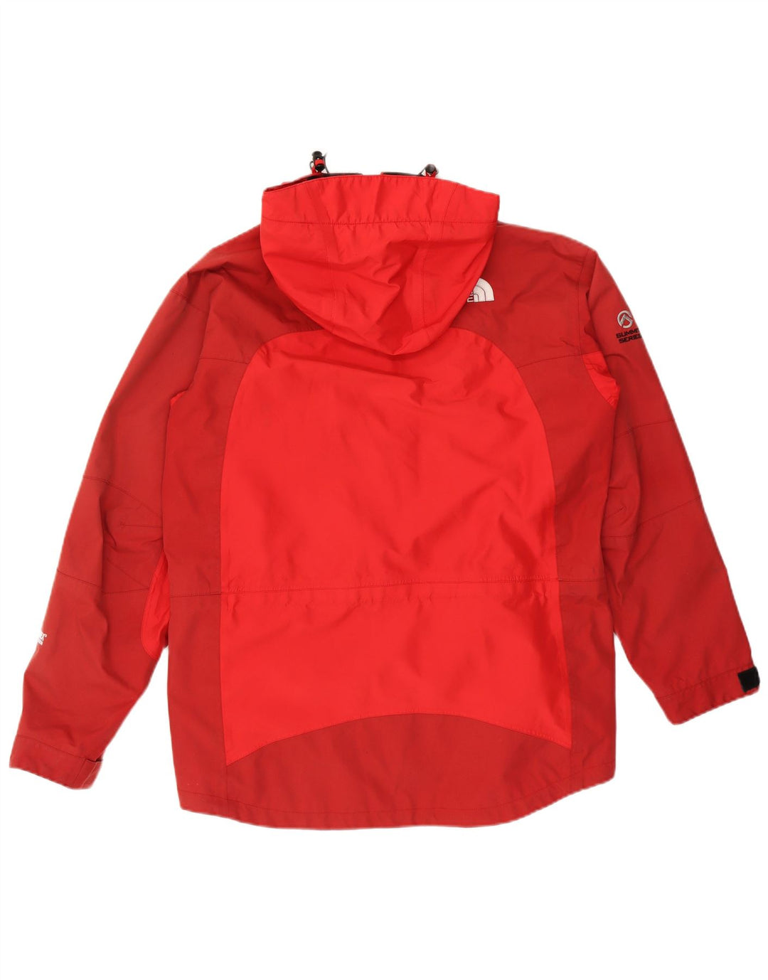Jaqueta corta-vento masculina com capuz THE NORTH FACE UK 38 Medium Red Colourblock