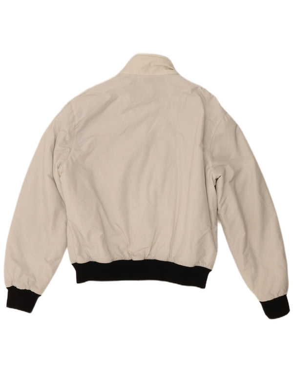 Jaqueta bomber masculina Refrigiwear UK 40 grande poliamida colorblock branca