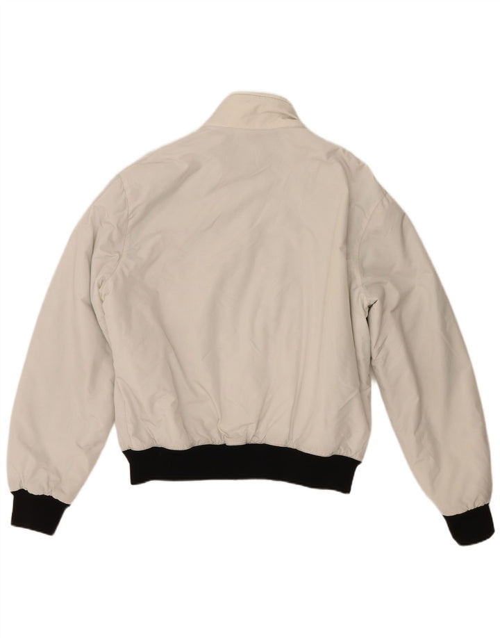 Jaqueta bomber masculina Refrigiwear UK 40 grande poliamida colorblock branca