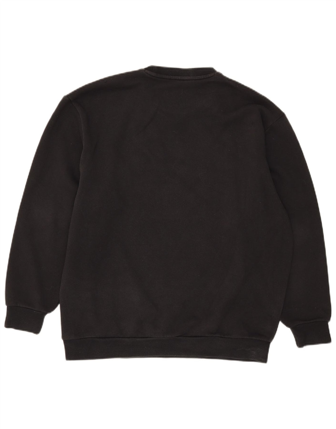 Adidas Mens Graphic Oversized Moletom Jumper 2XS Algodão Preto