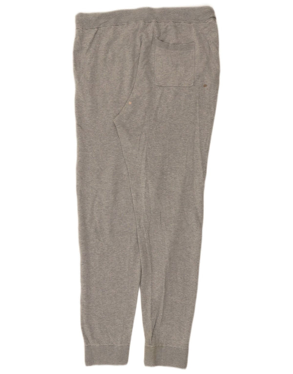 Calça esportiva masculina Massimo Dutti, joggers, algodão cinza grande