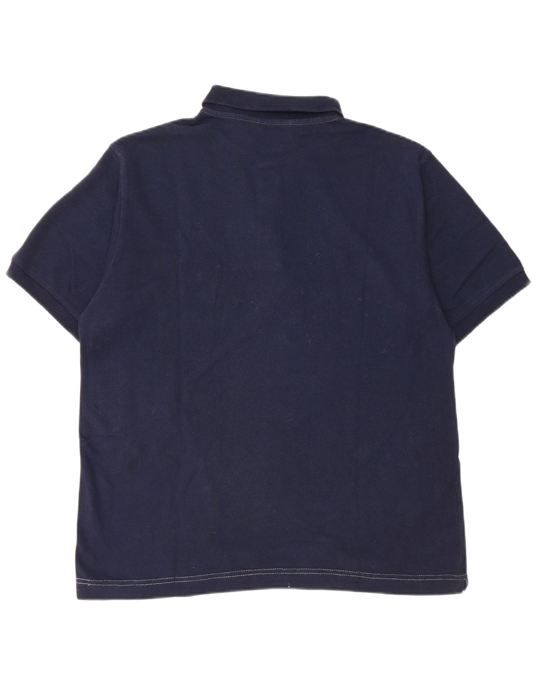 Camisa polo masculina Kappa pequena algodão azul marinho
