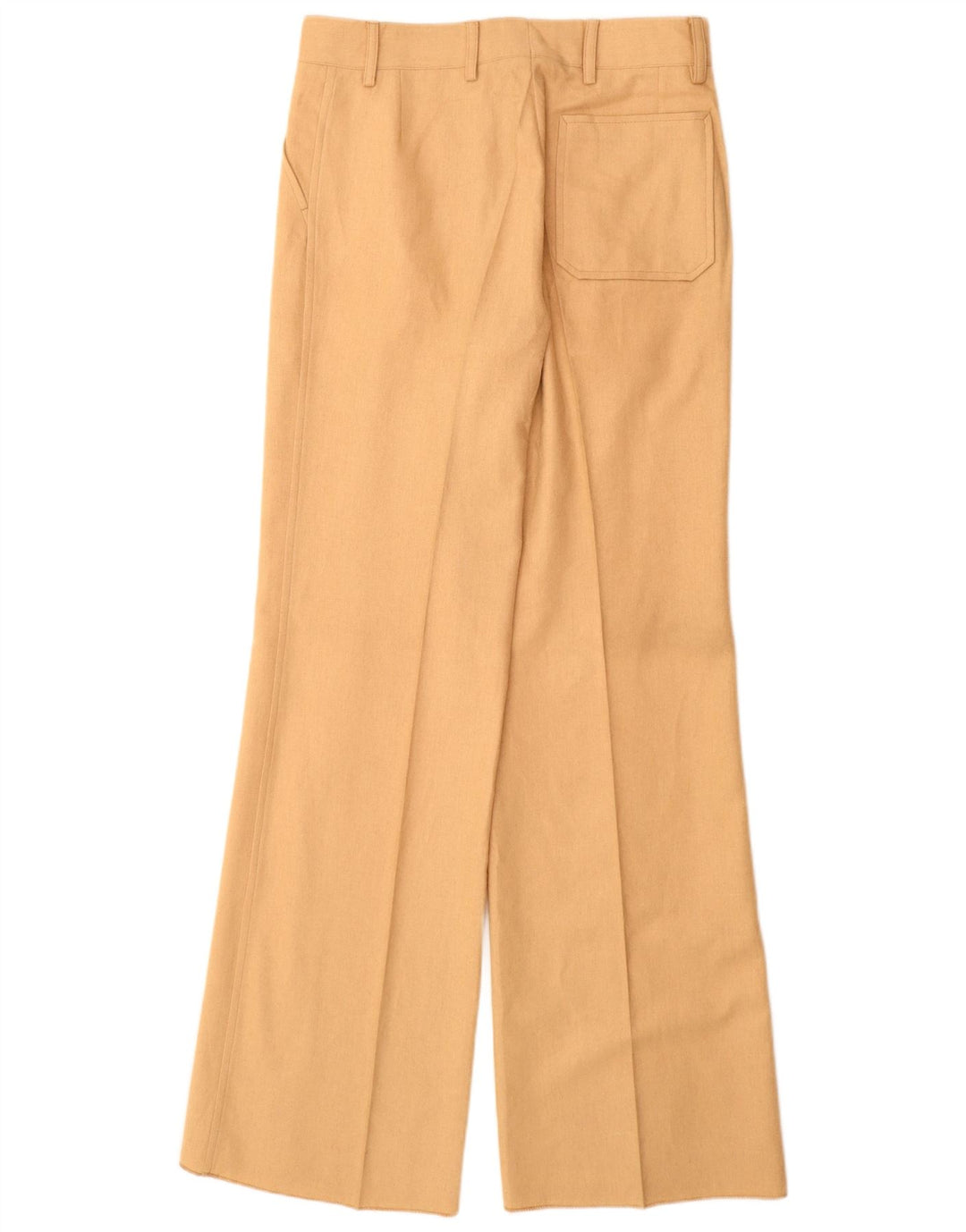 Conjunto feminino VINTAGE de 2 peças UK 12 médio W28 L34 bege