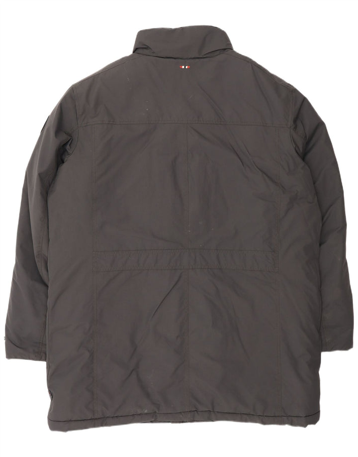 Casaco acolchoado masculino NAPAPIJRI UK 46 3XL poliéster preto