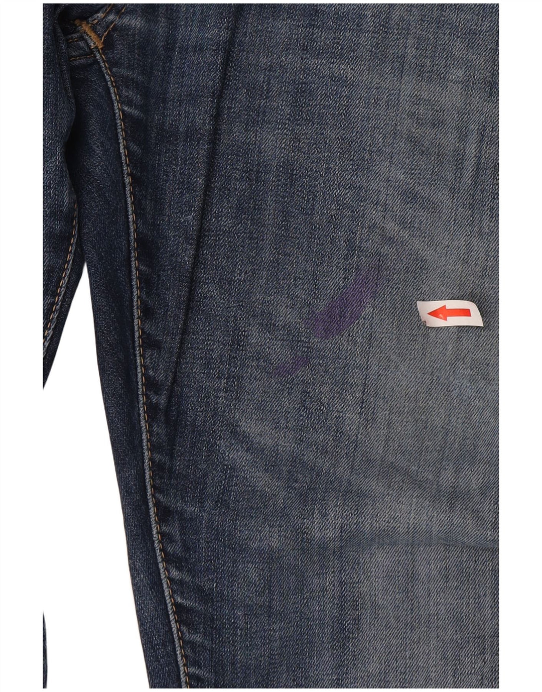 Levi's Masculino 512 Slim Tapered Jeans W33 L30 Azul Algodão