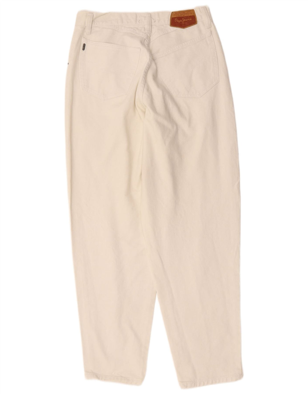 PEPE JEANS Calça jeans masculina cônica W33 L30 algodão branco