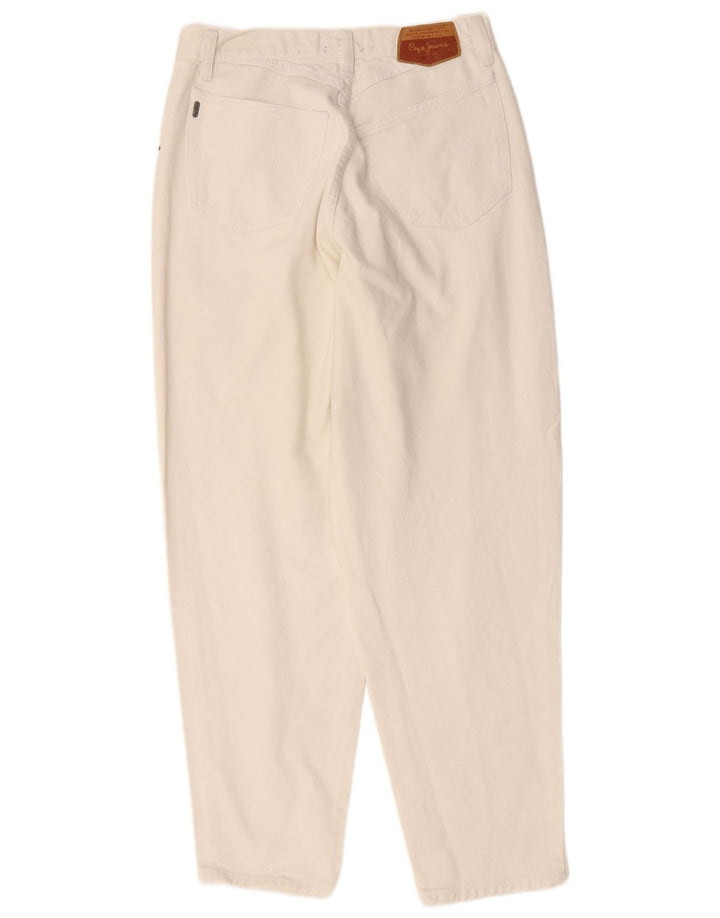 PEPE JEANS Calça jeans masculina cônica W33 L30 algodão branco