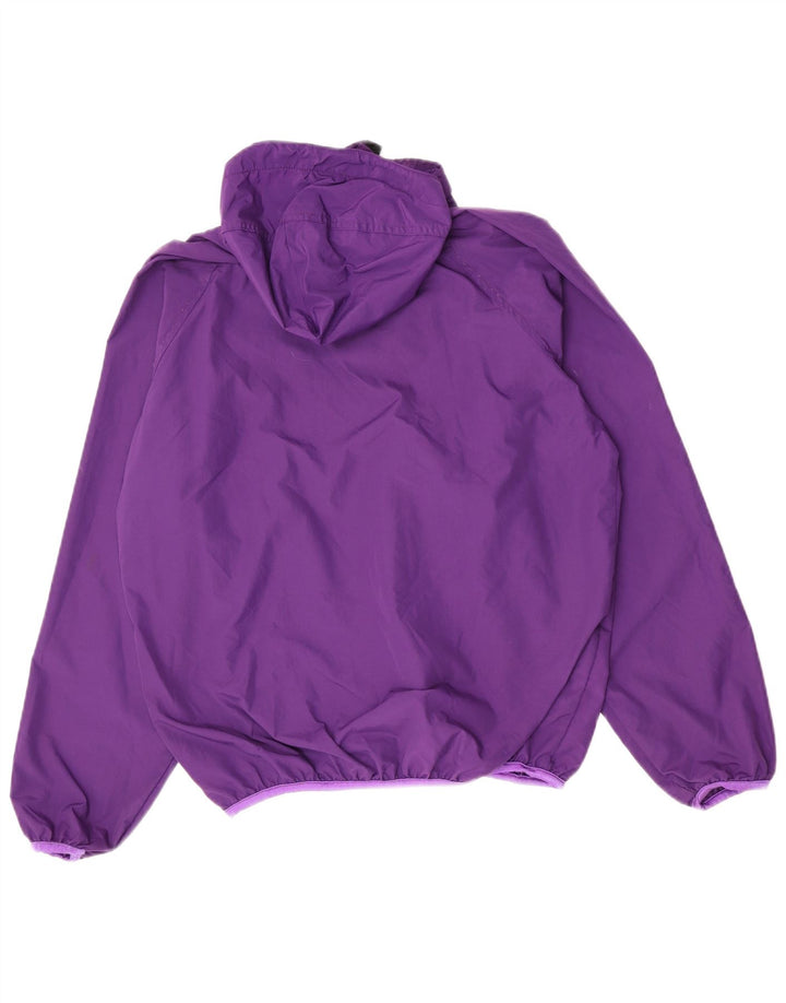 Jaqueta Anorak Feminina com Capuz Sierra Designs Reino Unido 14 Nylon Roxo Médio