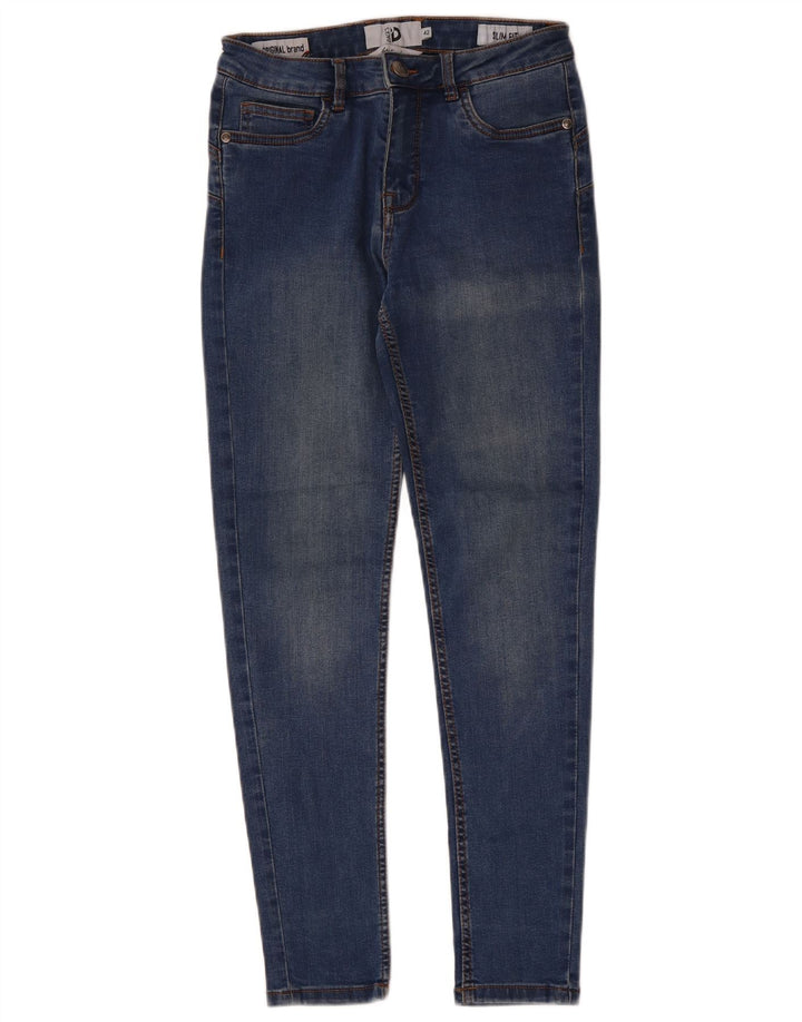 Jeans femininos Dack's Slim IT 42 médio W28 L27 algodão azul