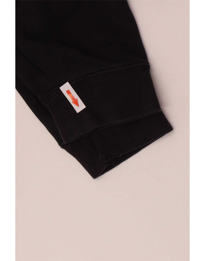 Moletom com capuz Nike masculino regular fit pequeno algodão preto