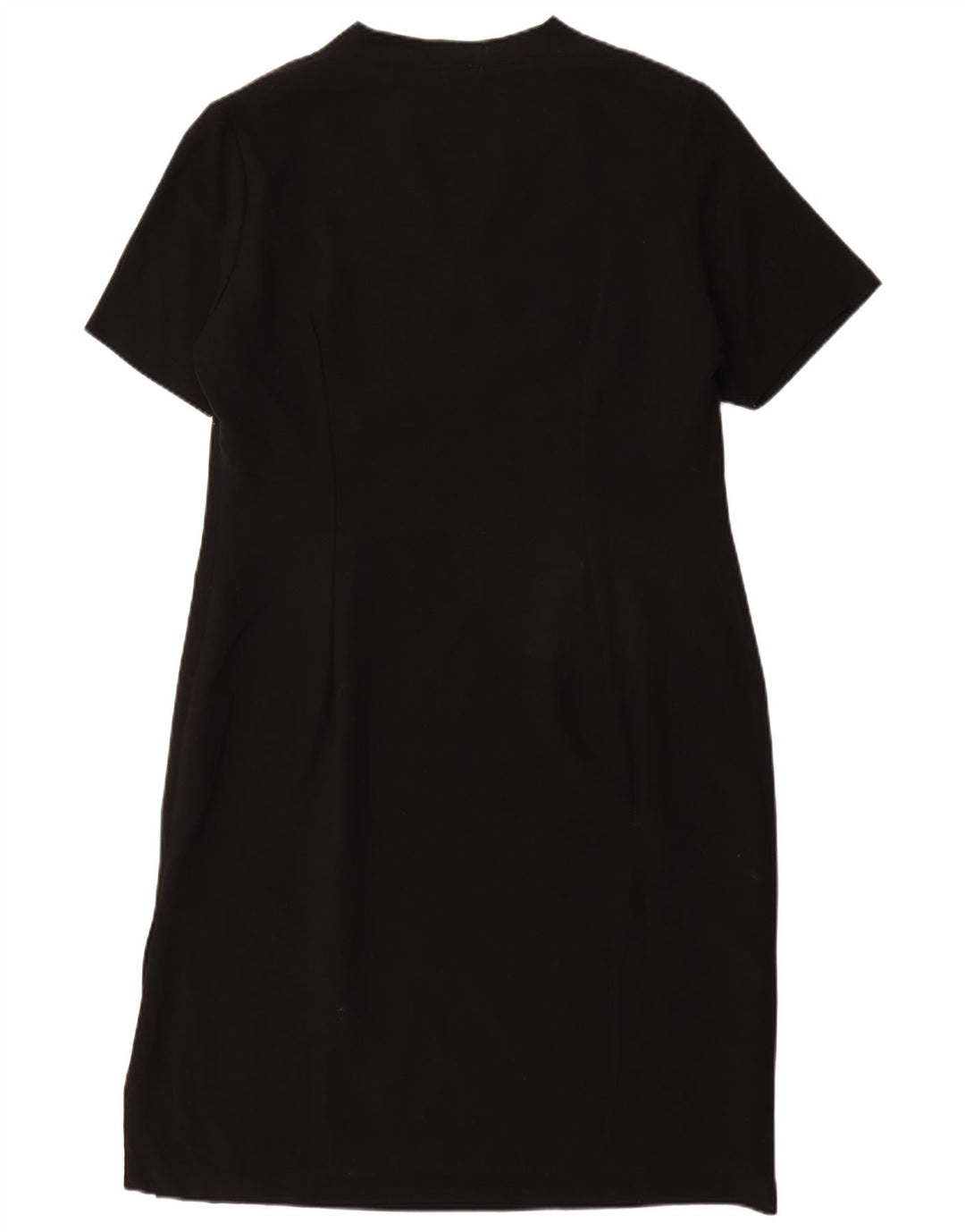 Vestido bainha feminino MARKS & SPENCER UK 20 2XL poliéster preto