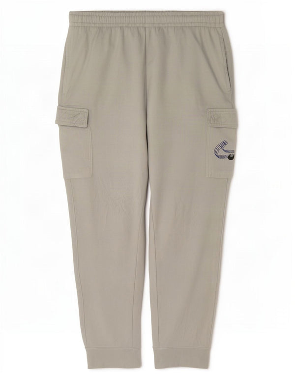 Calça esportiva masculina Nike Graphic Cargo Joggers 2XL algodão cinza