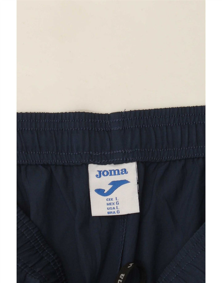 Calça de treino masculina Joma Joggers grande azul marinho