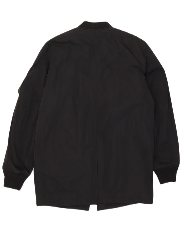 Jaqueta Parka Feminina Diesel UK 16 Grande Poliéster Preto