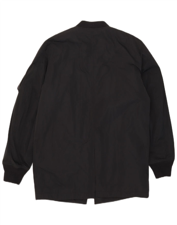 Jaqueta Parka Feminina Diesel UK 16 Grande Poliéster Preto