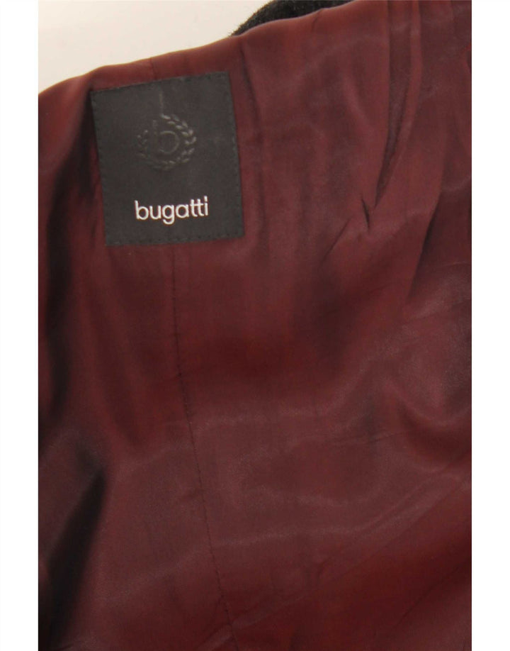 Sobretudo masculino Bugatti UK 42 XL lã cinza