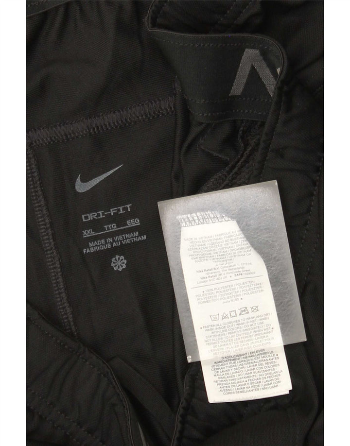 Shorts esportivos masculinos Nike Dri Fit 2XL poliéster preto